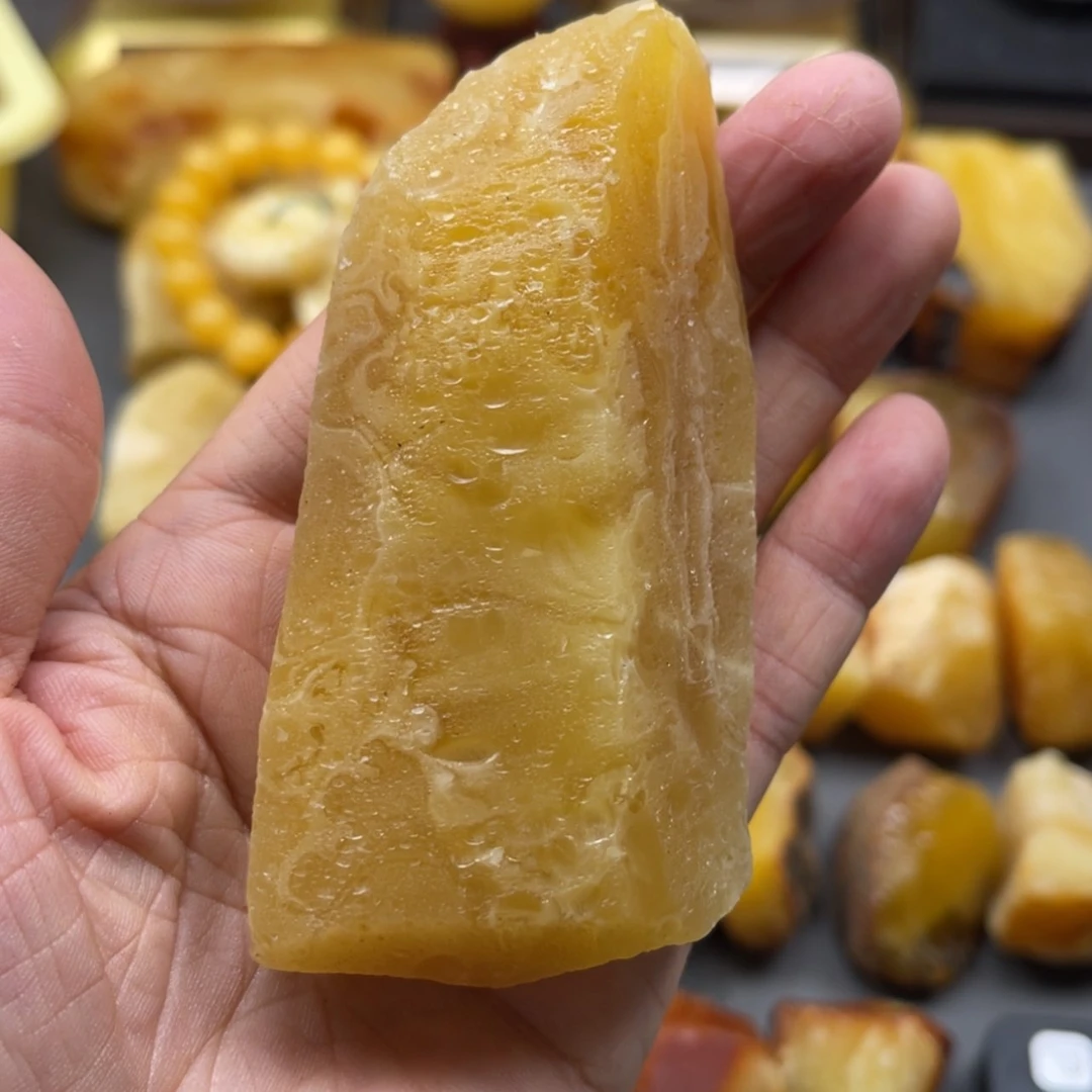 【闪购商品】未镶嵌定制琥珀天然琥珀蜜蜡原石定制