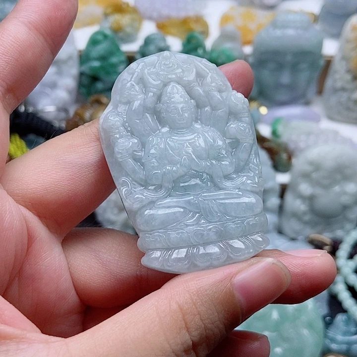 吊坠(不含链)未镶嵌翡翠1