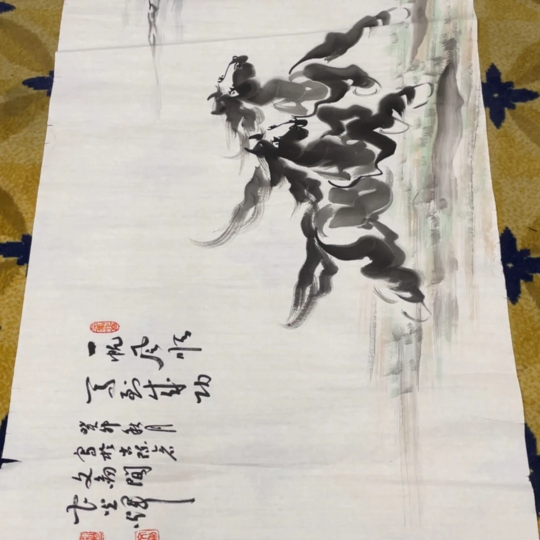 国画与**来曹光辉老师作品5555555瑕疵