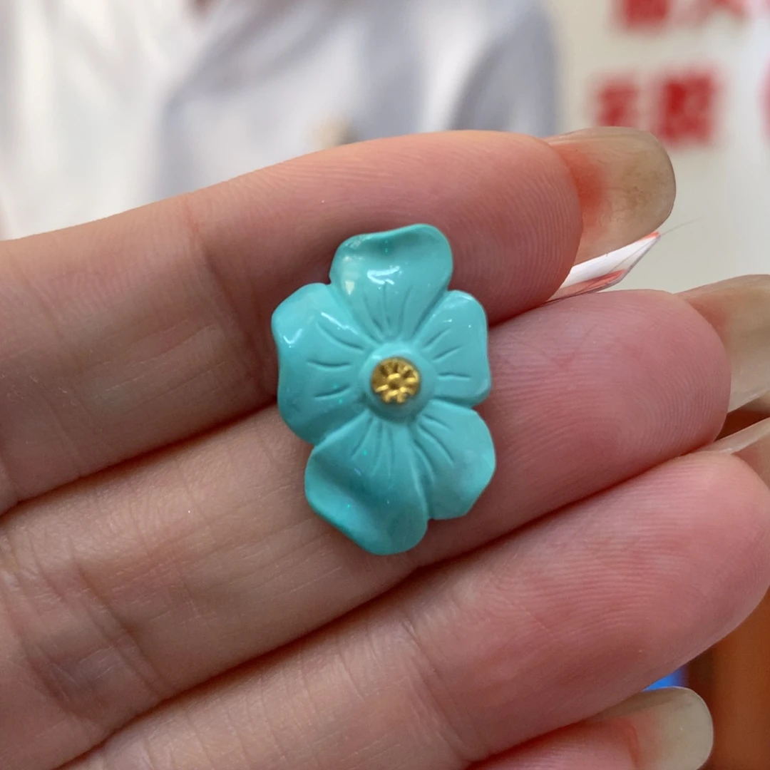 绿松石未镶嵌配饰