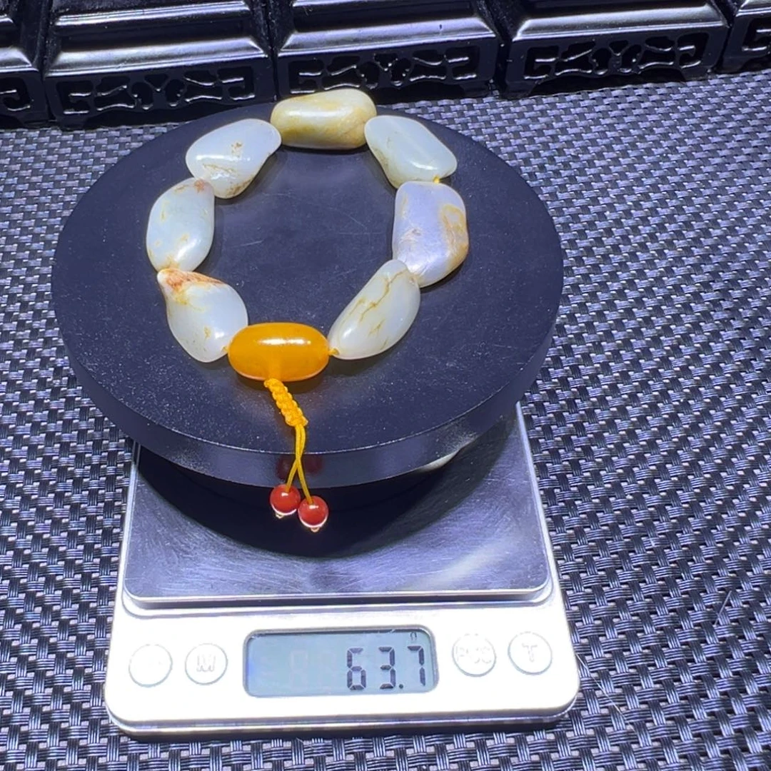和田玉（子料）未镶嵌吊坠(不含链)63