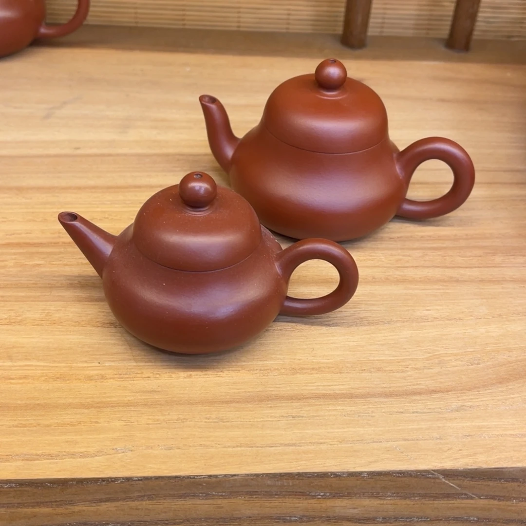 阿***w茶壶紫砂微瑕处理 两个