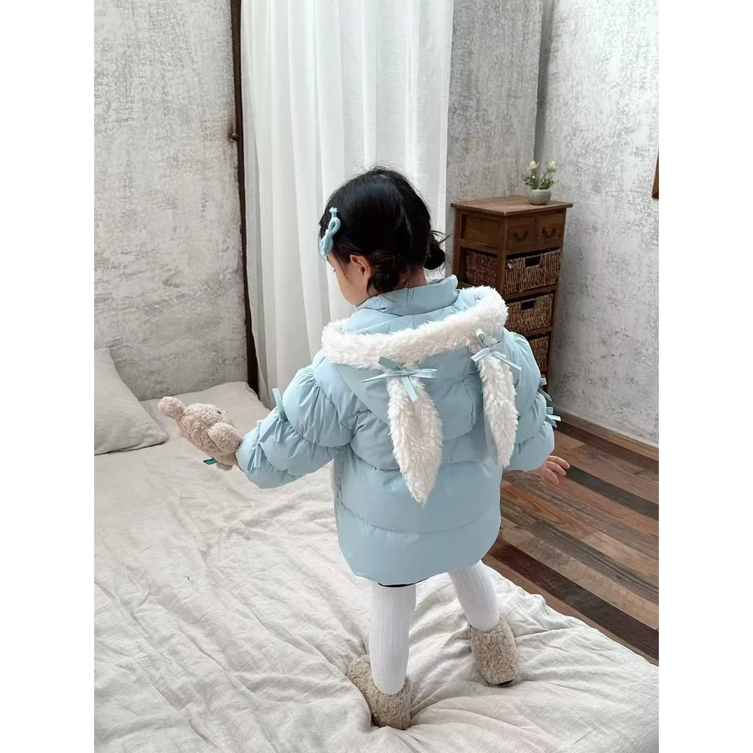 【外套F01-F329】女童冬装2024新款洋气儿童上衣宝宝衣服加厚保暖