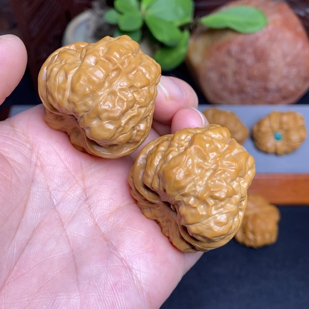 把件文玩核桃39.5三角蛙