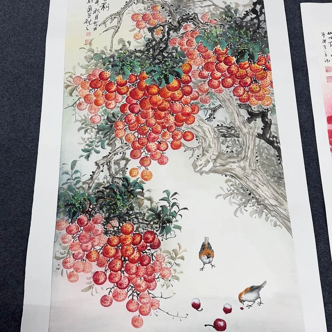 国画纯手绘作品欣赏