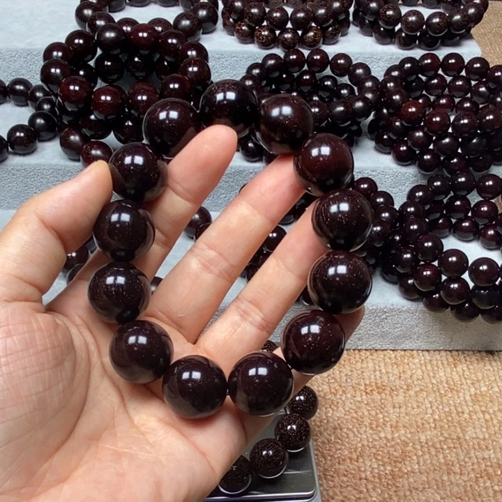 自***然檀香紫檀（小叶紫檀）1,8满