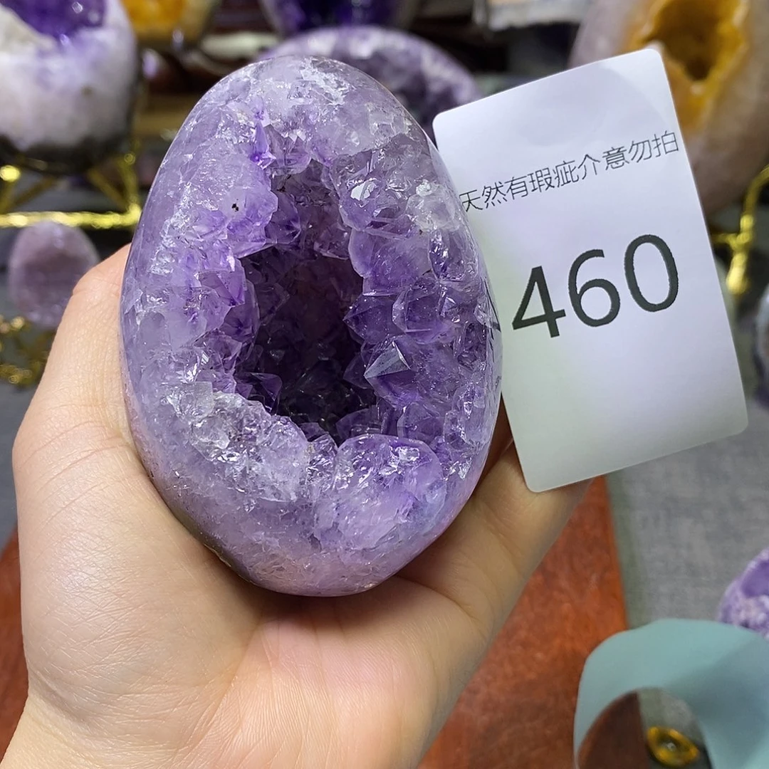 紫晶未镶嵌珠宝半成品