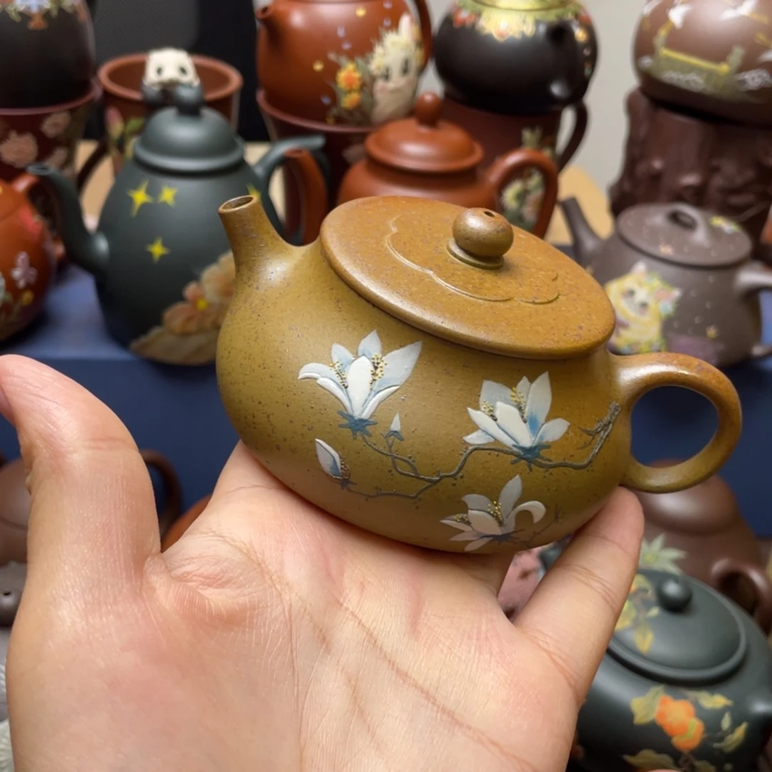 七***姐茶杯紫泥紫砂主人杯130cc