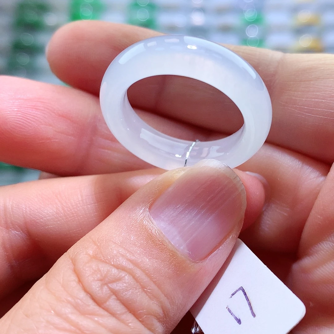 翡翠戒指未镶嵌17号