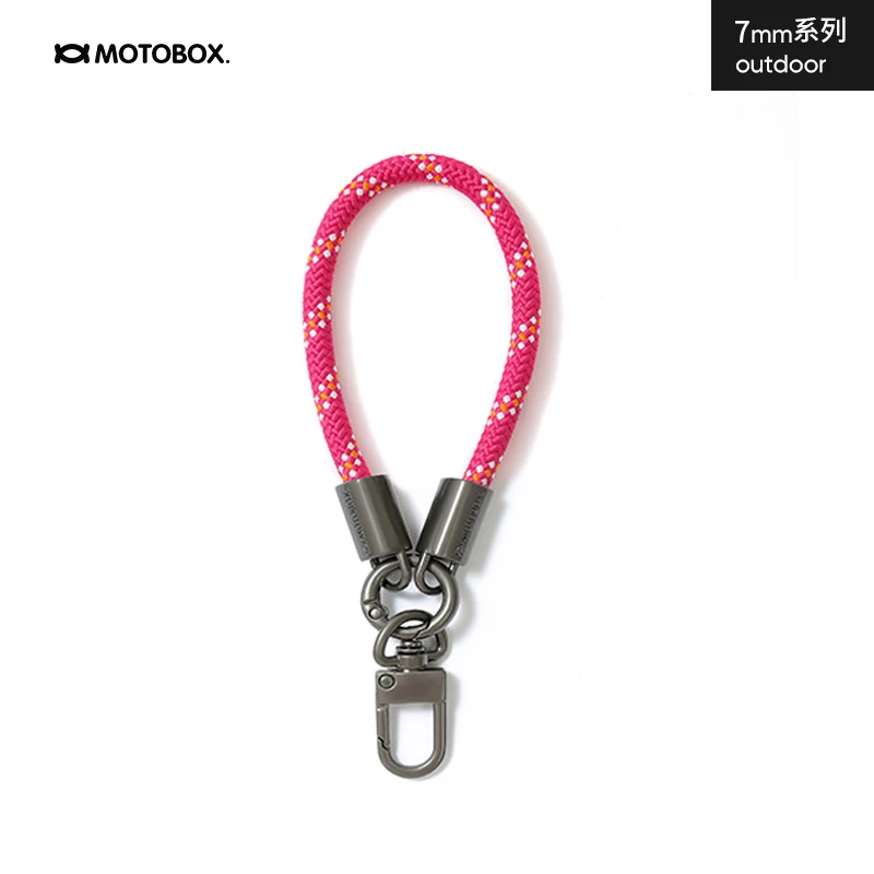 【花饱饱 专属】Motobox新日系手机挂绳手腕款手机壳挂件便携带夹片