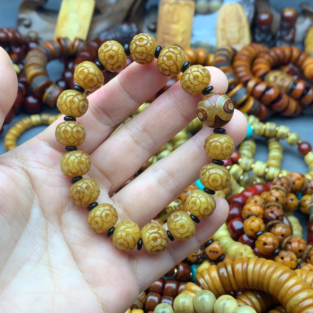 牛骨手串/手链牦牛骨手串