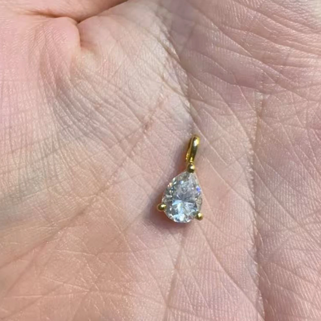 足金精品工艺吊坠