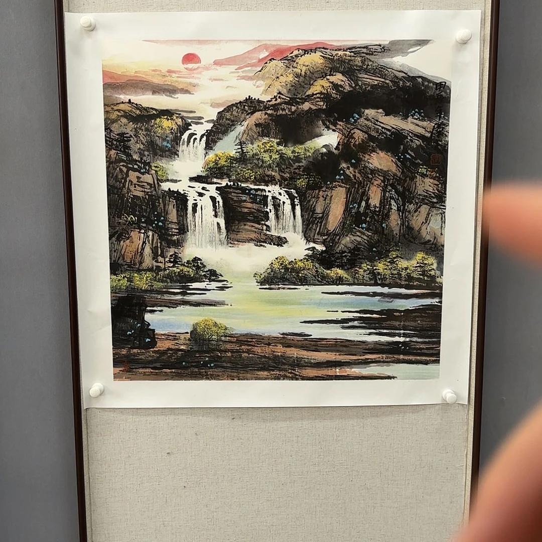 国画亲笔手绘原创