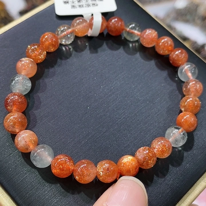 日光石手链未镶嵌金太阳