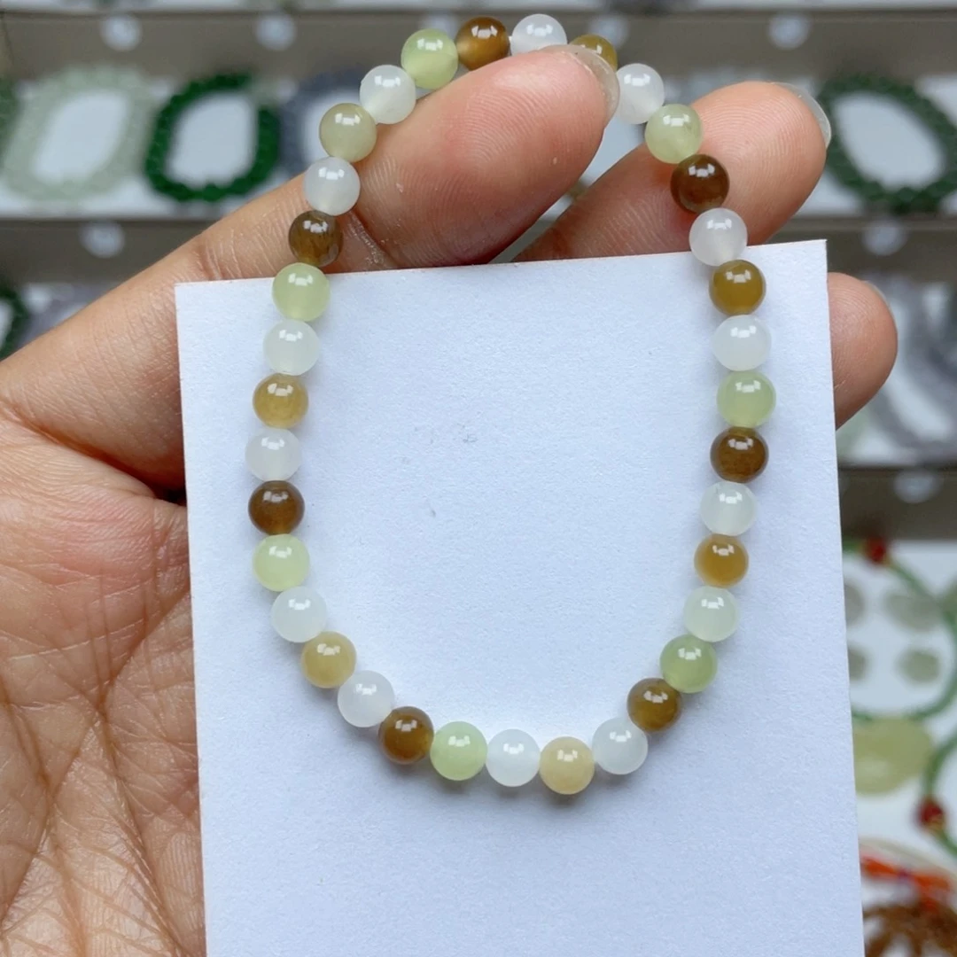 和田玉手链未镶嵌