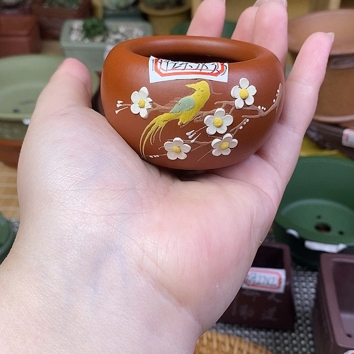 宜兴紫砂精品花盆