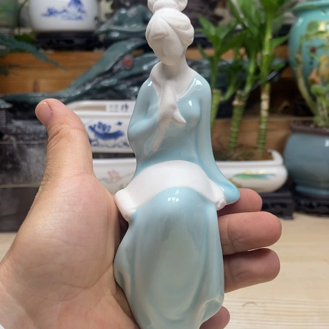 瓷片陶瓷花盆陶瓷艺术