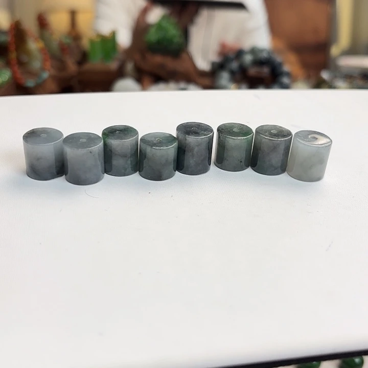 翡翠散珠天然A货翡翠Diy