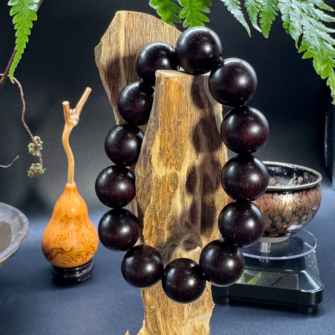 小叶紫檀1.8cm金星50.1g、野生料