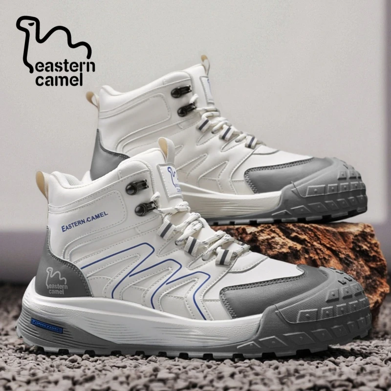 EASTERN CAMEL/东方骆驼男鞋爆款2025秋冬新款高帮户外登山运动鞋