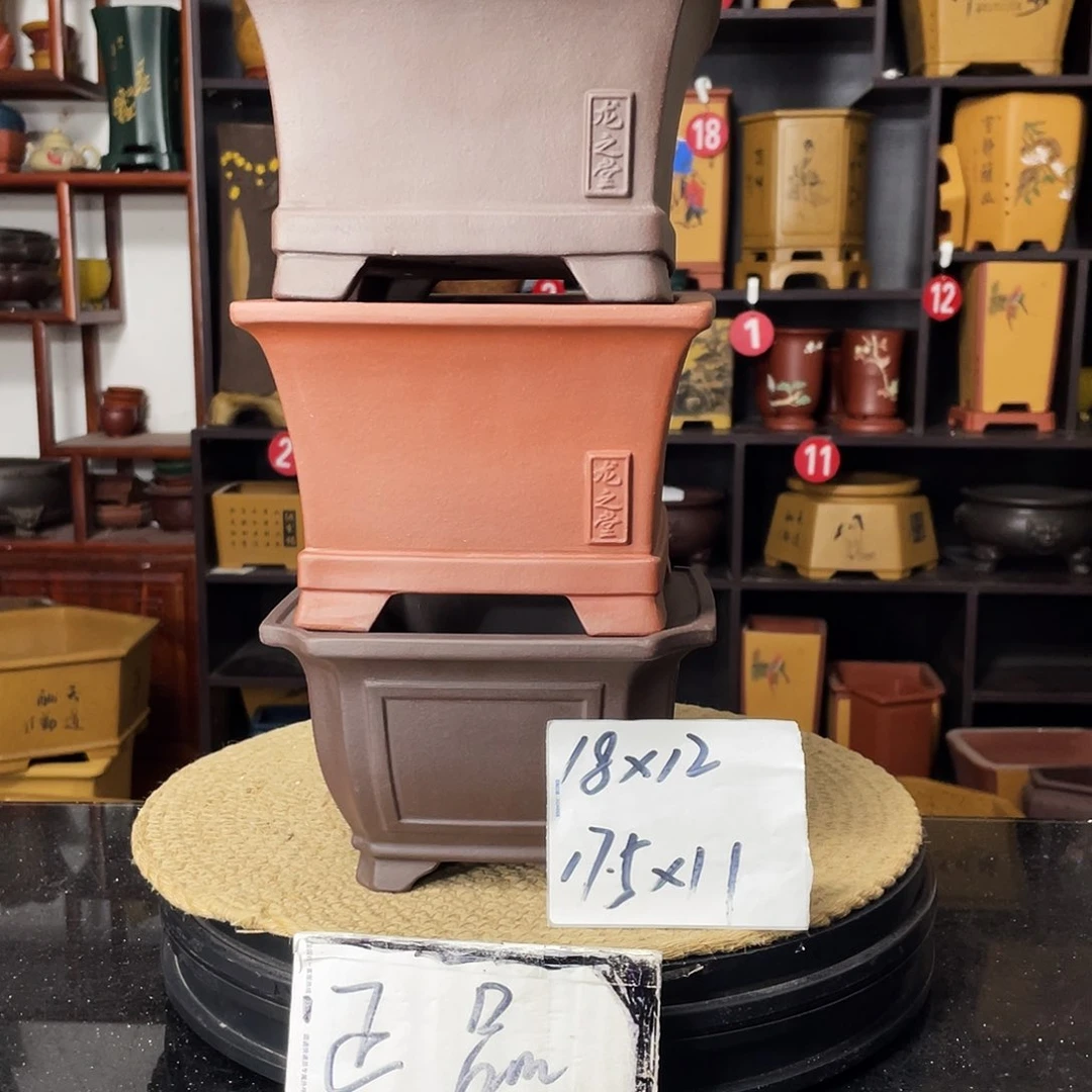 紫砂D-婉秋紫砂花盆