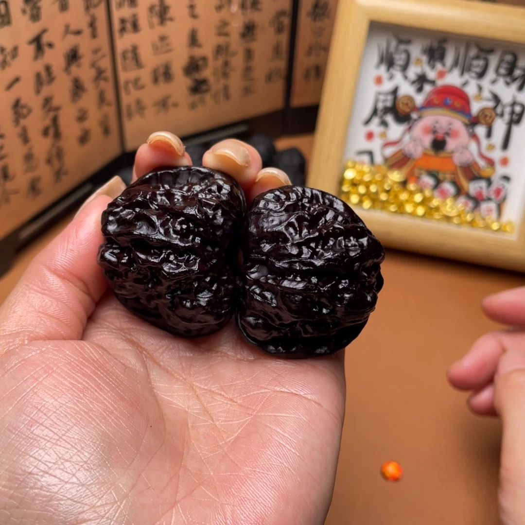 核桃地闷文玩核桃蛤蟆头11