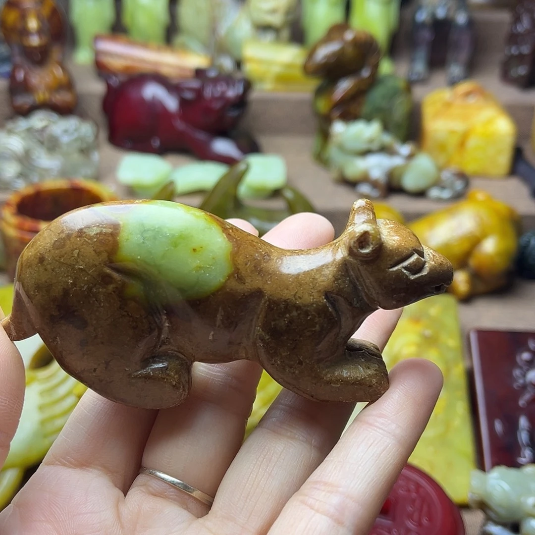 白玉菩提吊坠67。。