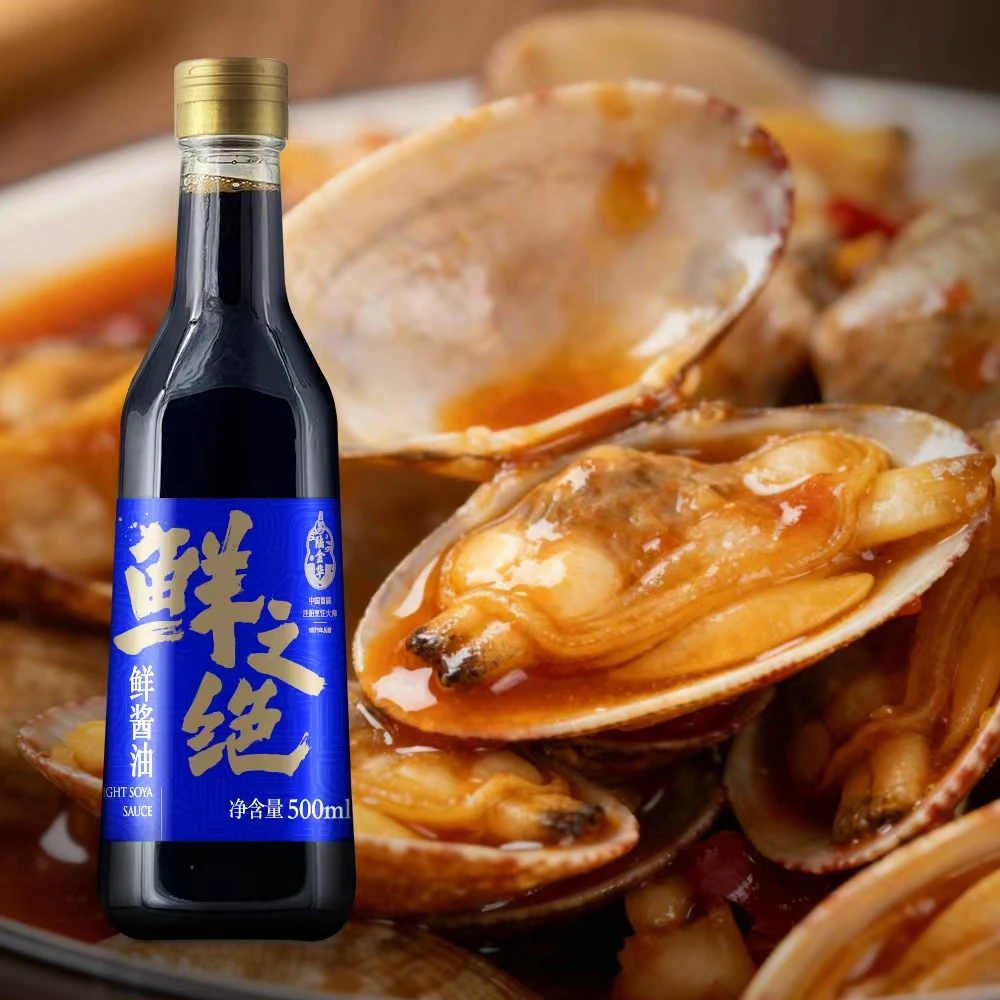 鲜之绝鲜酱油木桶酿造500ml本帮伴侣