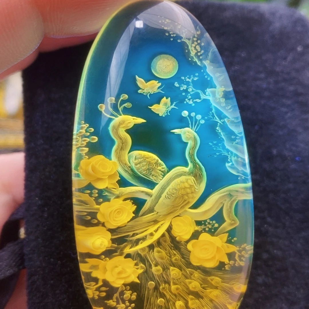 【闪购商品】金珀吊坠(不含链)未镶嵌