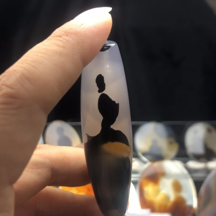 合金玛瑙/玉髓珠宝奇石020