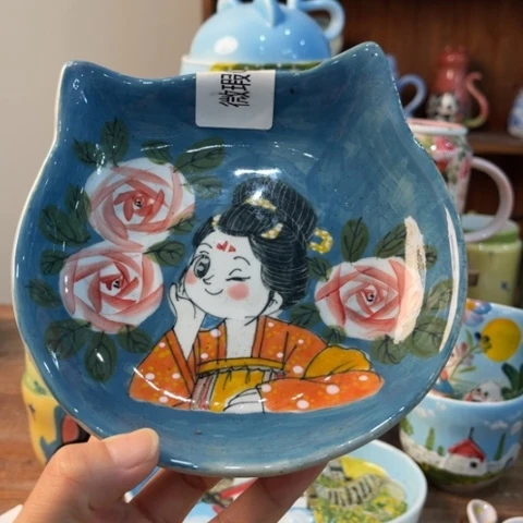 炉景德镇釉下手绘陶瓷