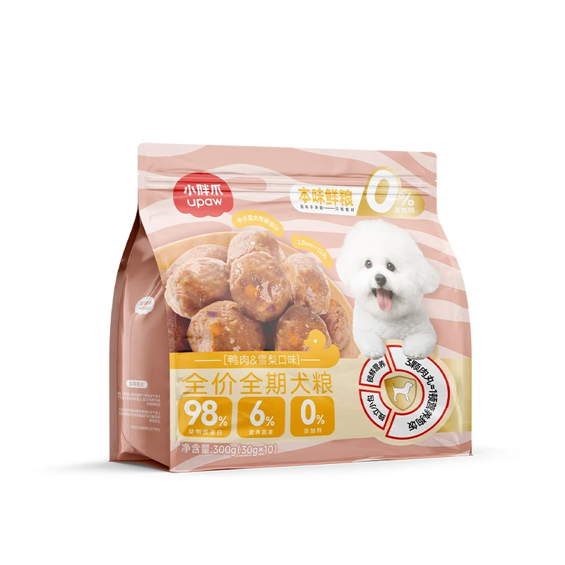 【交个朋友专属】本味鲜粮营养鸭肉梨鲜犬粮300g*1（包赠30g*1包）