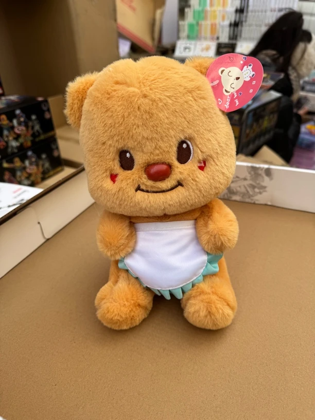 奶油小熊毛绒公仔5个