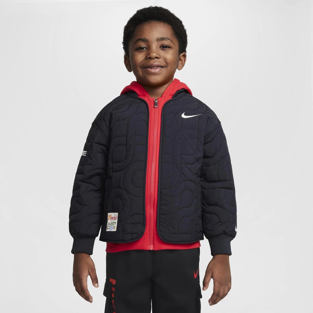 NIKE/耐克童装外套秋冬小童保暖棉服夹克HDIF3712-010