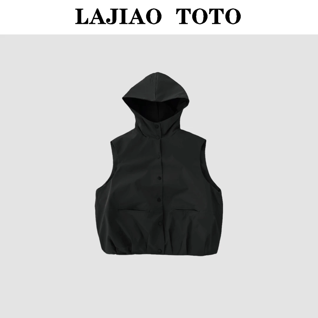 LAJIAO TOTO【南瓜马甲】春秋气质百搭时尚女洋气轻奢马甲#80003