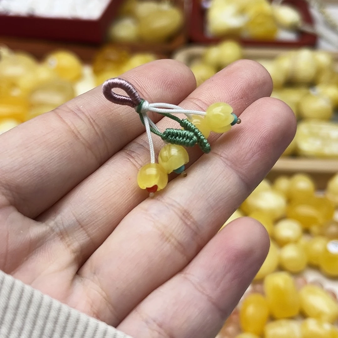 蜜蜡未镶嵌裸石天然