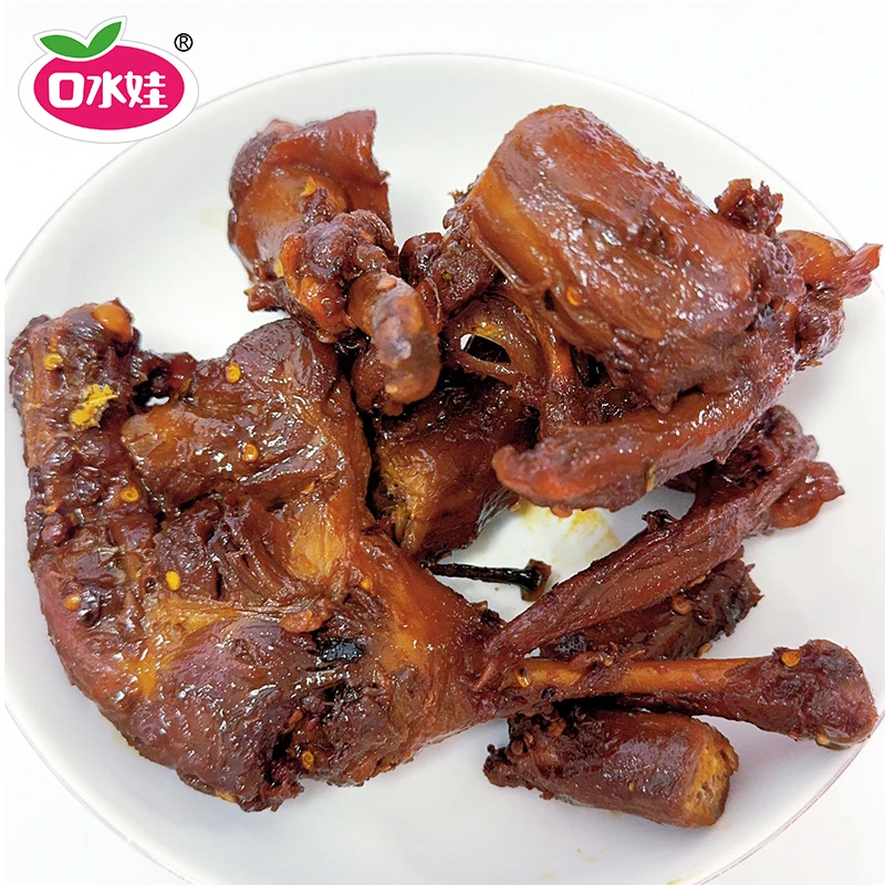梦瑶专属：口水娃336克X3甜辣味鸭肉大礼包