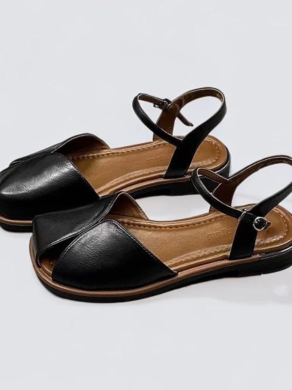 （孤品捡漏）大品牌商场撤柜按编码拍2025年新款真皮凉鞋单鞋女