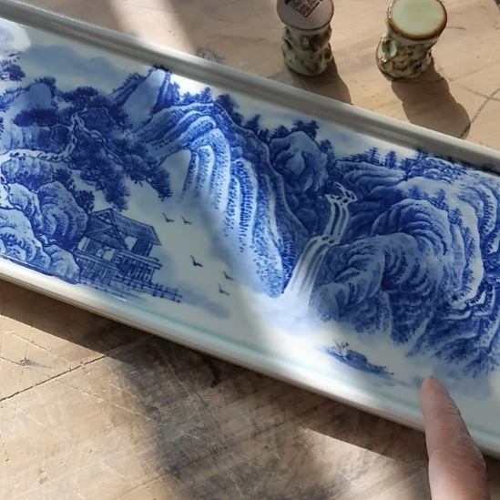 星***星景德镇釉下彩手绘青花