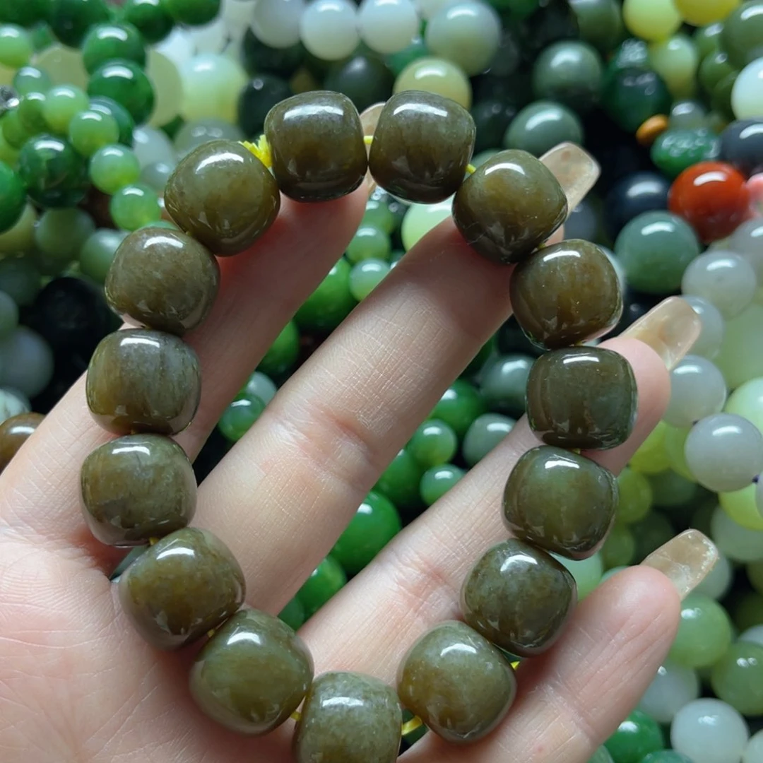 和田玉手串未镶嵌