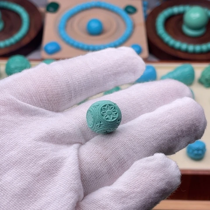 精品雕刻六方卡12mm