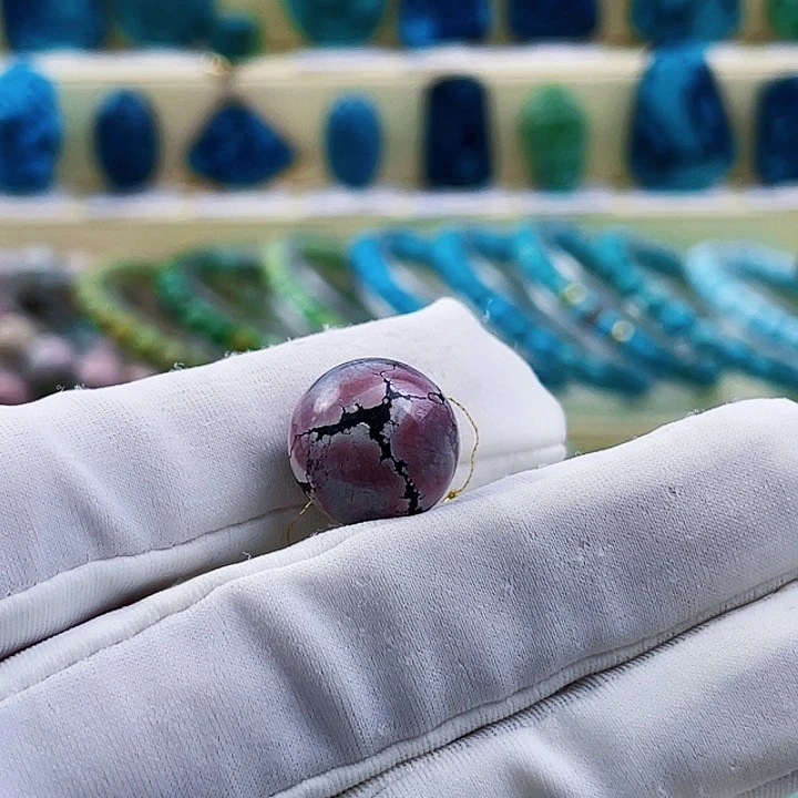 绿松石未镶嵌挂件