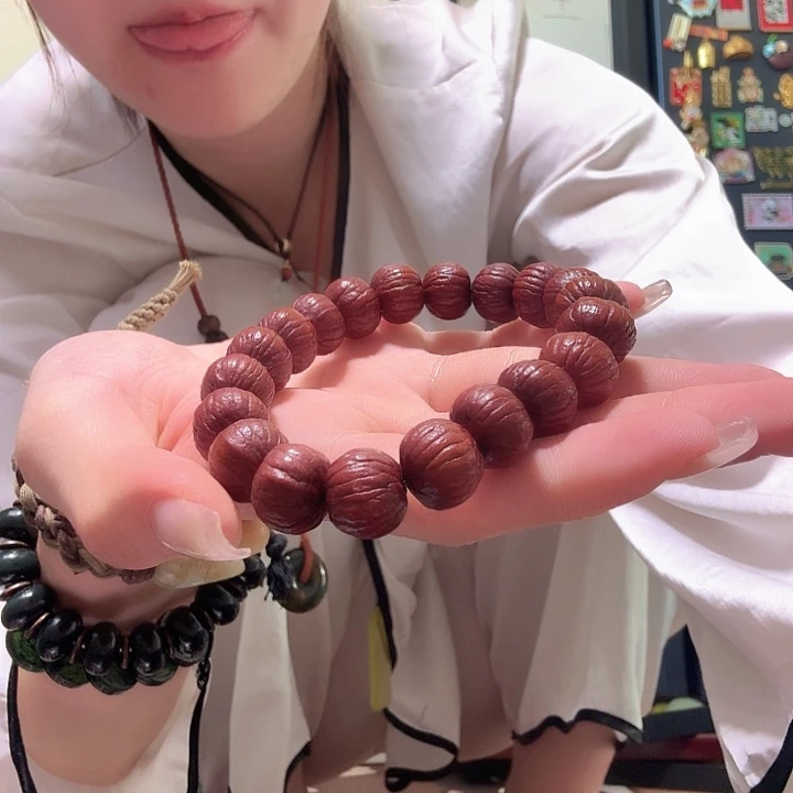 手串猴头核桃原皮原色