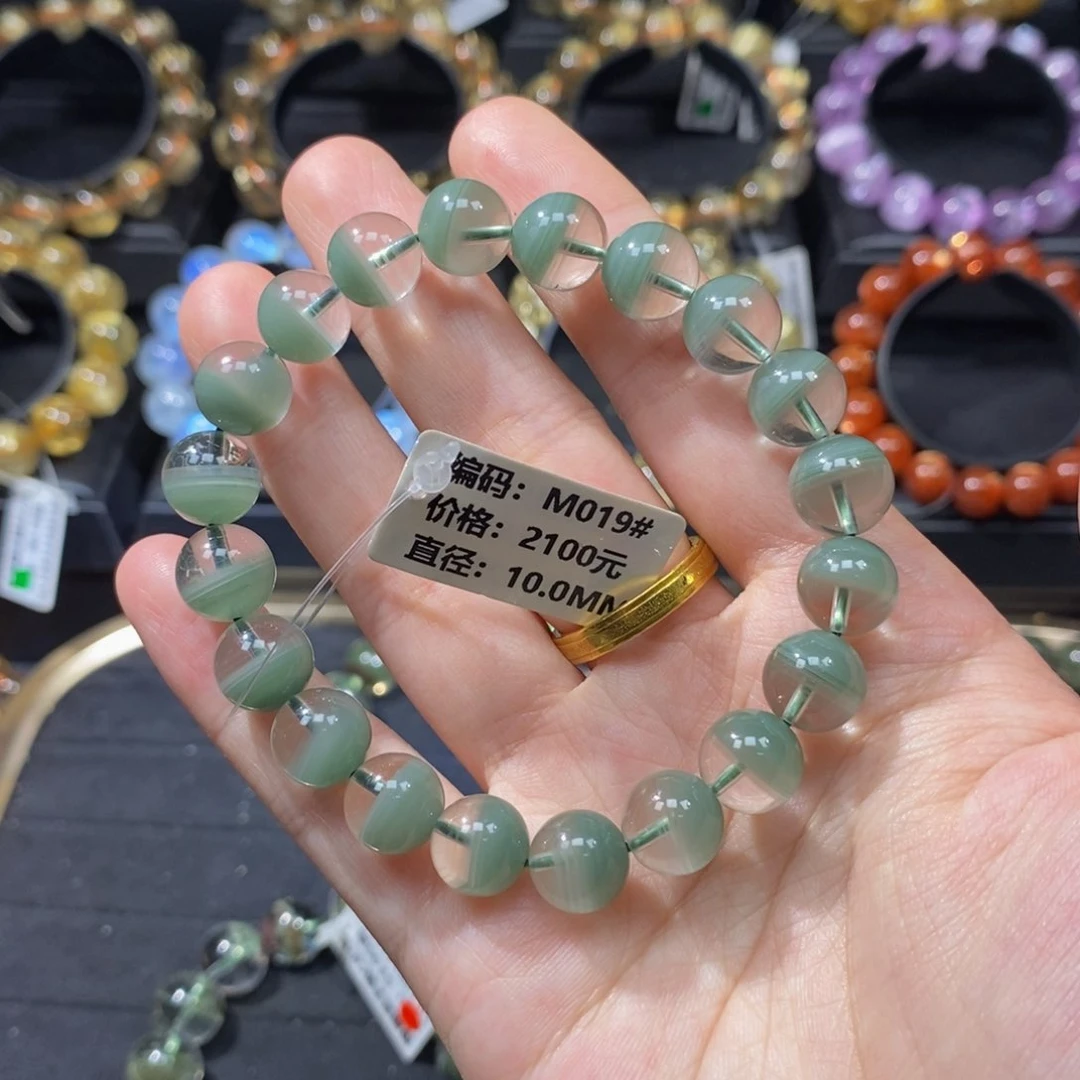 热***作水晶手链未镶嵌M019#10.0mm