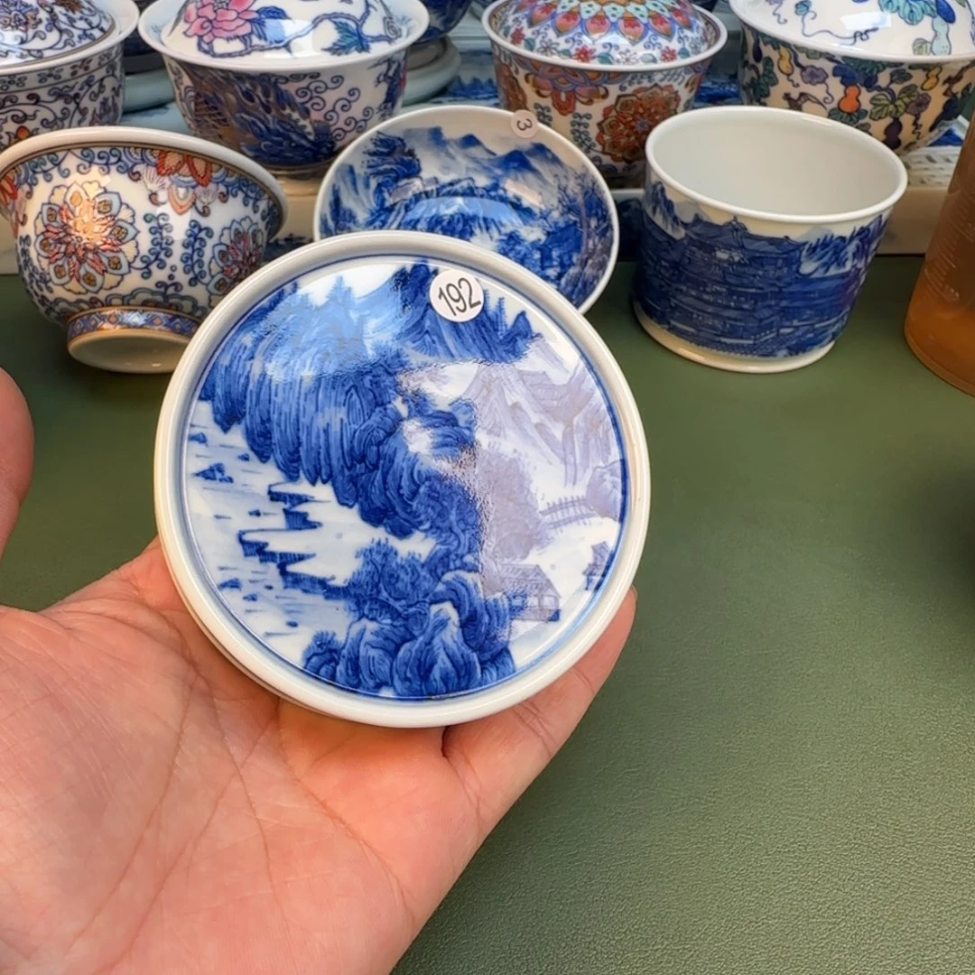 纯手工纯手绘茶具石头27