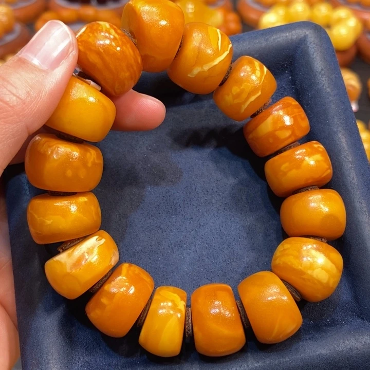 琥珀手链未镶嵌蜜蜡