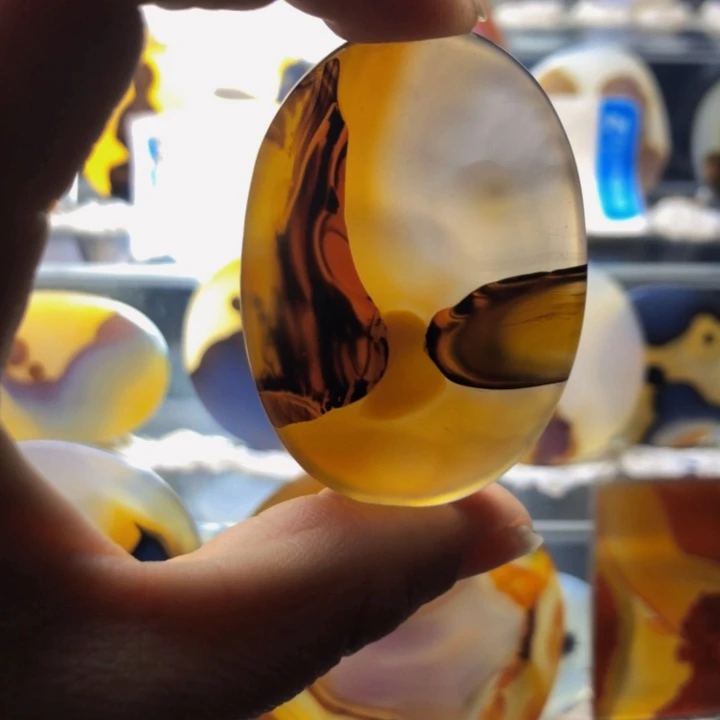 合金玛瑙/玉髓珠宝奇石64