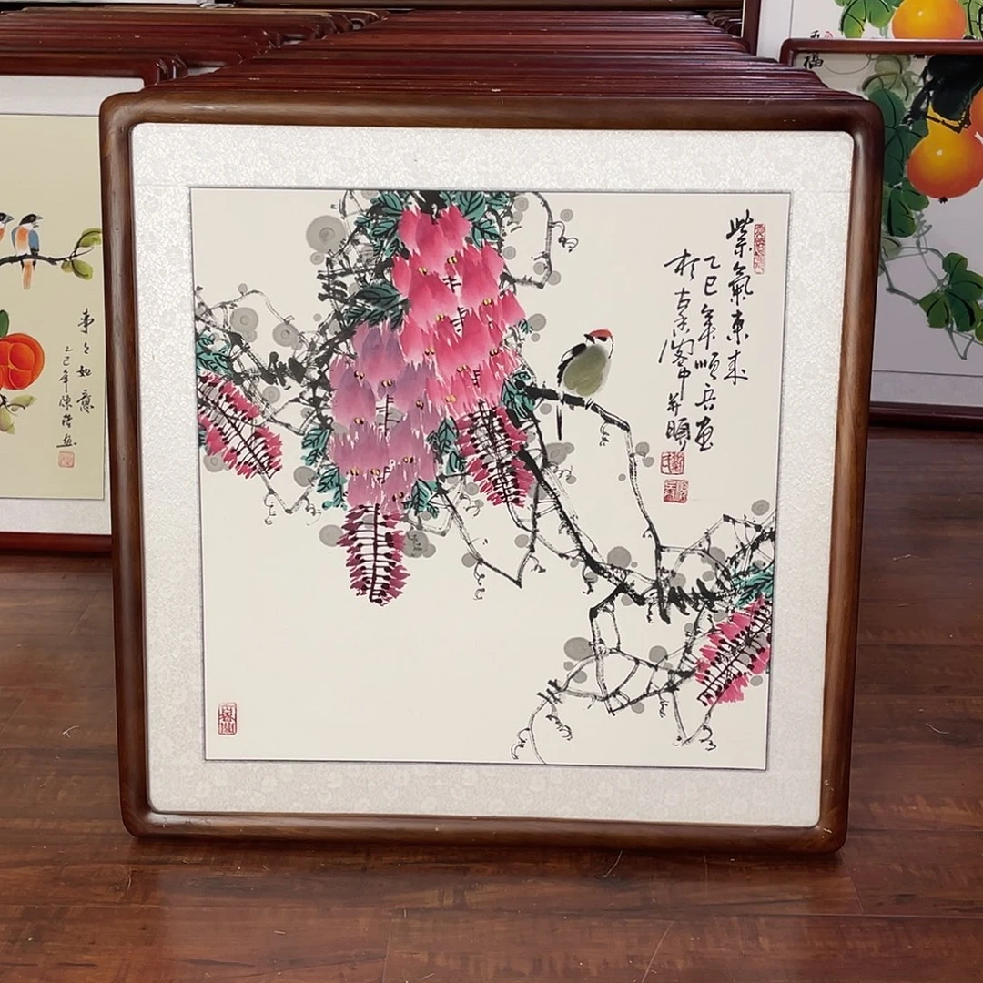 国画带框尺寸63*63厘米