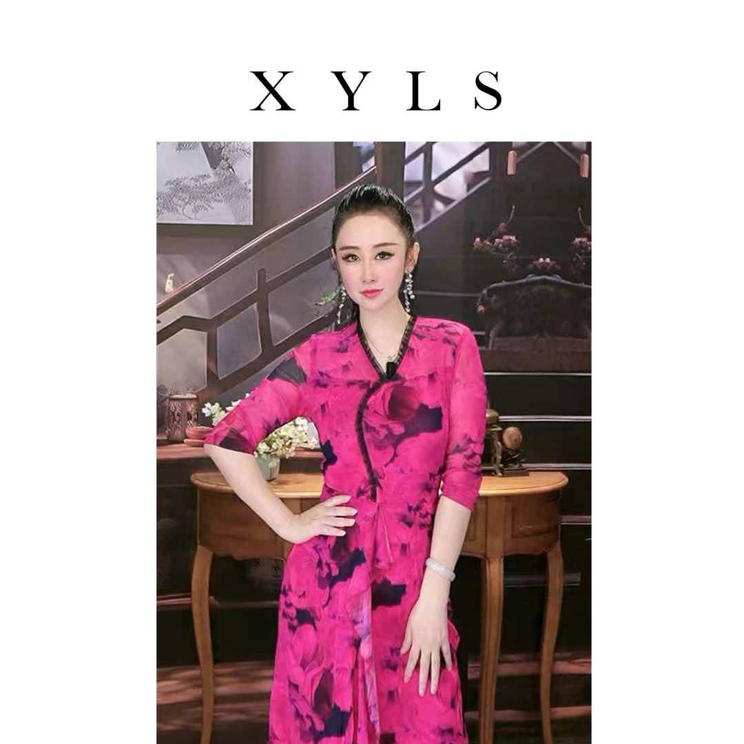 女装弹力网纱连衣裙T006820