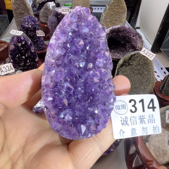 未镶嵌大型摆件（非配饰）紫晶